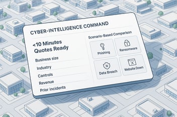 Transforming cyber insurance from a slow, jargon-heavy process into a fast, agent-friendly experience with real-time education and multi-carrier comparisons.